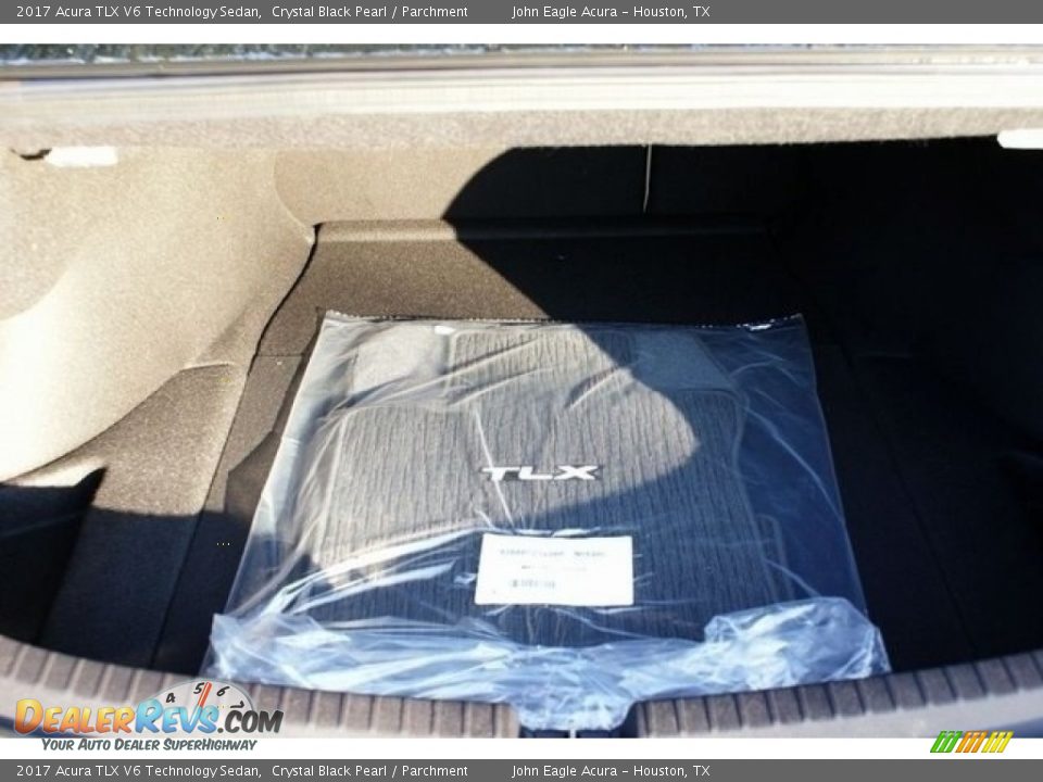 2017 Acura TLX V6 Technology Sedan Crystal Black Pearl / Parchment Photo #17