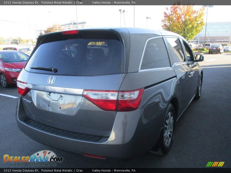 2013 Honda Odyssey EX Polished Metal Metallic / Gray Photo #6