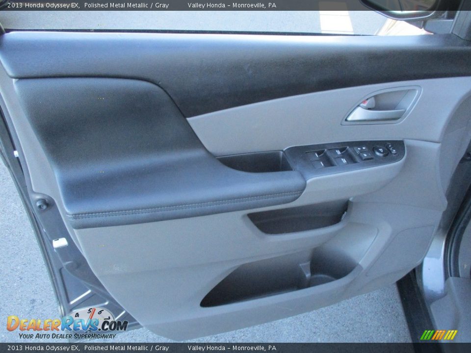 2013 Honda Odyssey EX Polished Metal Metallic / Gray Photo #10
