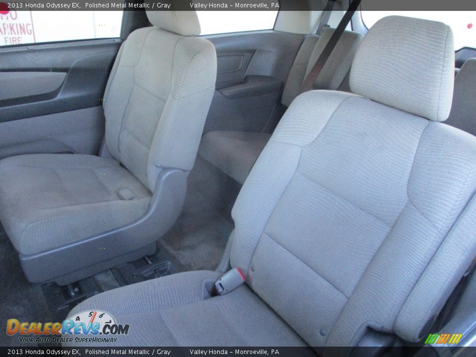 2013 Honda Odyssey EX Polished Metal Metallic / Gray Photo #12