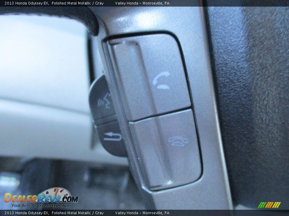2013 Honda Odyssey EX Polished Metal Metallic / Gray Photo #17