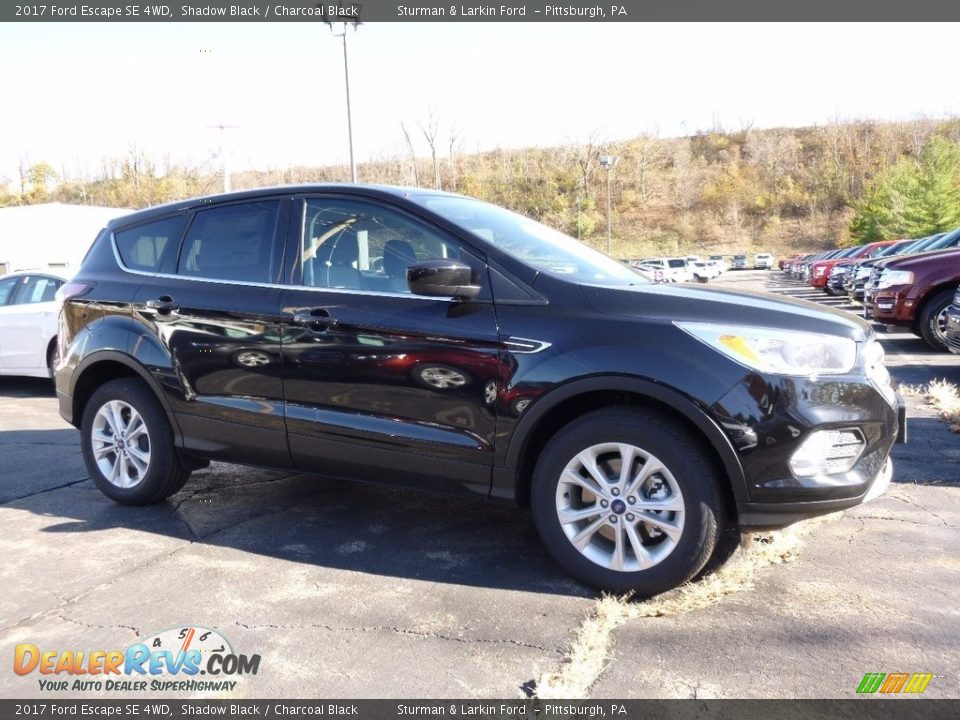 2017 Ford Escape SE 4WD Shadow Black / Charcoal Black Photo #1
