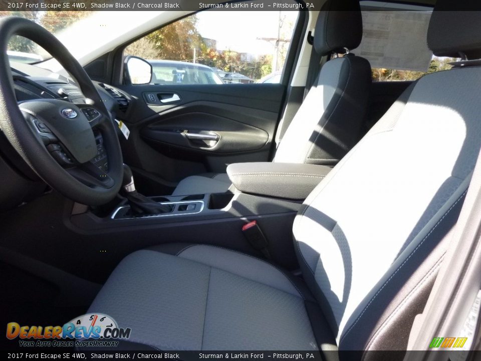 2017 Ford Escape SE 4WD Shadow Black / Charcoal Black Photo #7
