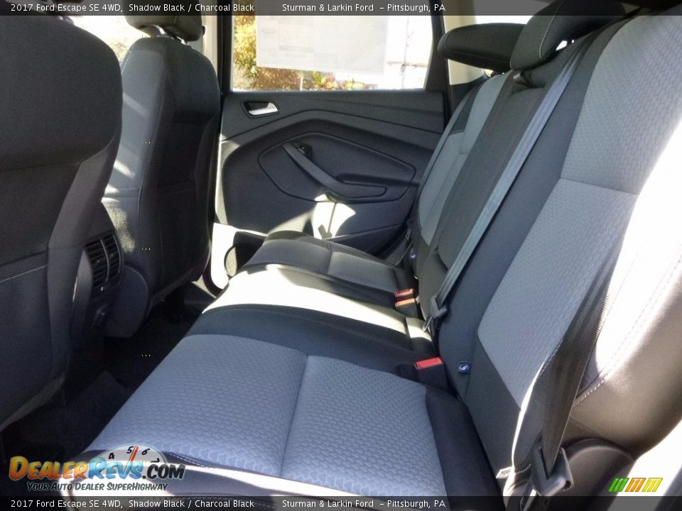 2017 Ford Escape SE 4WD Shadow Black / Charcoal Black Photo #8