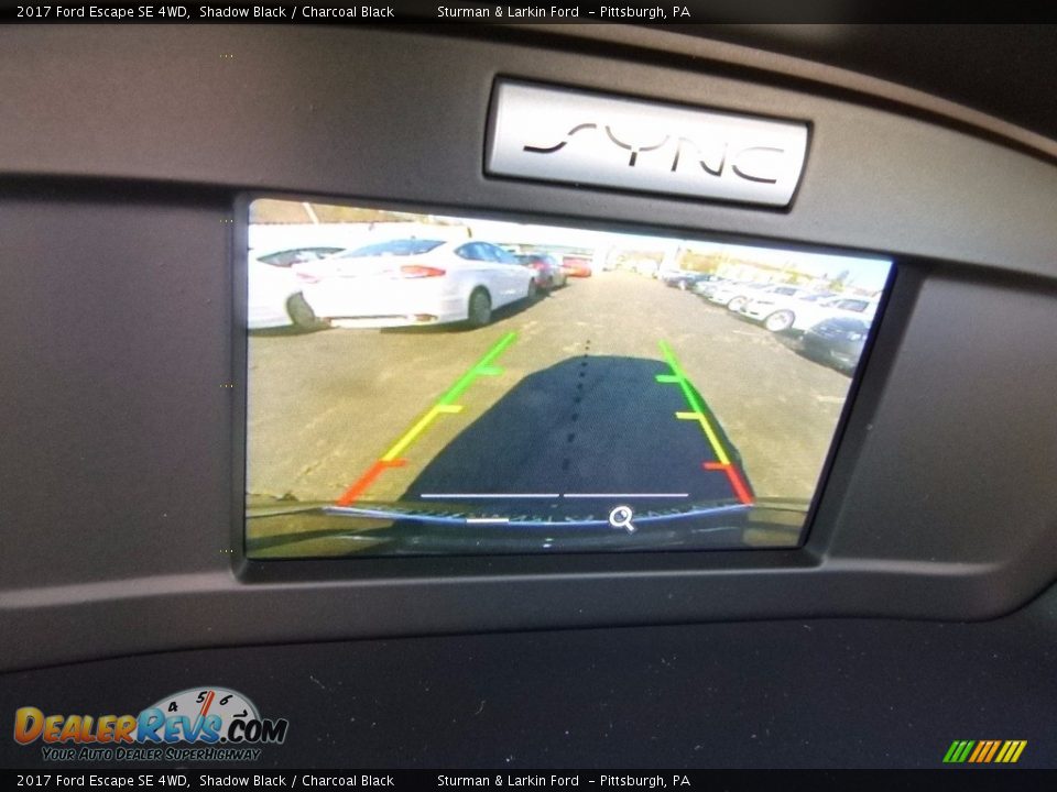 2017 Ford Escape SE 4WD Shadow Black / Charcoal Black Photo #14