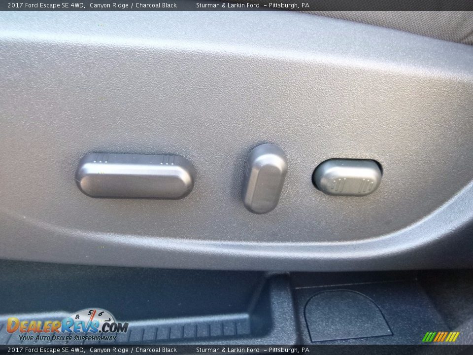 2017 Ford Escape SE 4WD Canyon Ridge / Charcoal Black Photo #12
