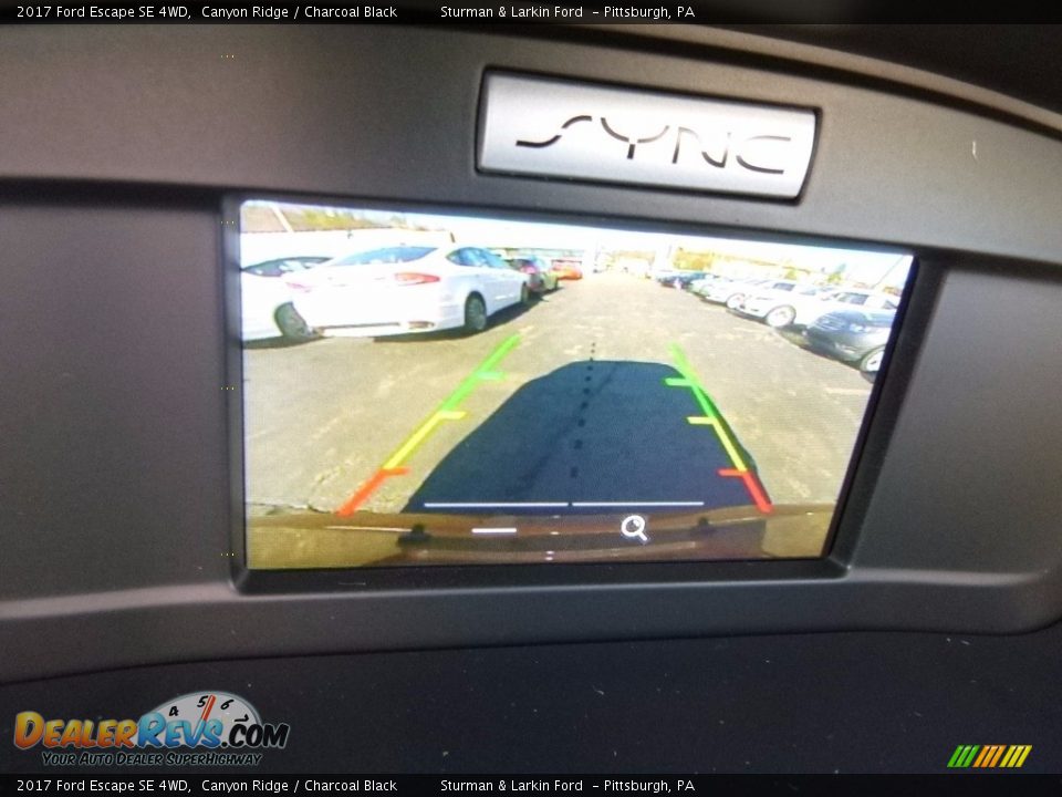 2017 Ford Escape SE 4WD Canyon Ridge / Charcoal Black Photo #14