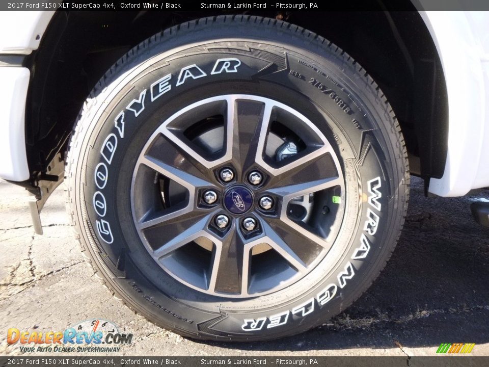 2017 Ford F150 XLT SuperCab 4x4 Wheel Photo #5