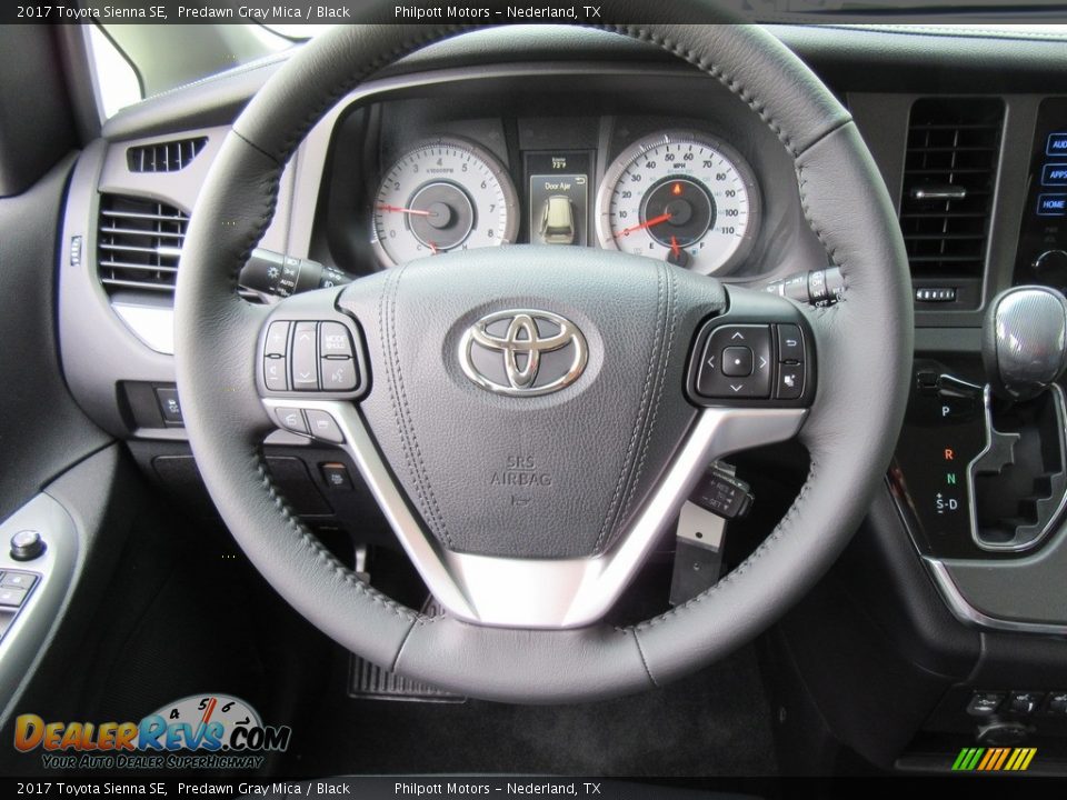 2017 Toyota Sienna SE Steering Wheel Photo #29