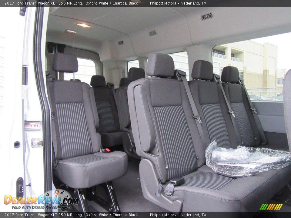 Rear Seat of 2017 Ford Transit Wagon XLT 350 MR Long Photo #19