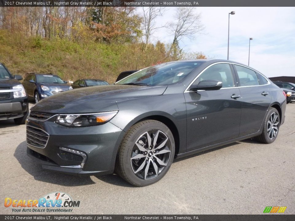 2017 Chevrolet Malibu LT Nightfall Gray Metallic / Jet Black Photo #1