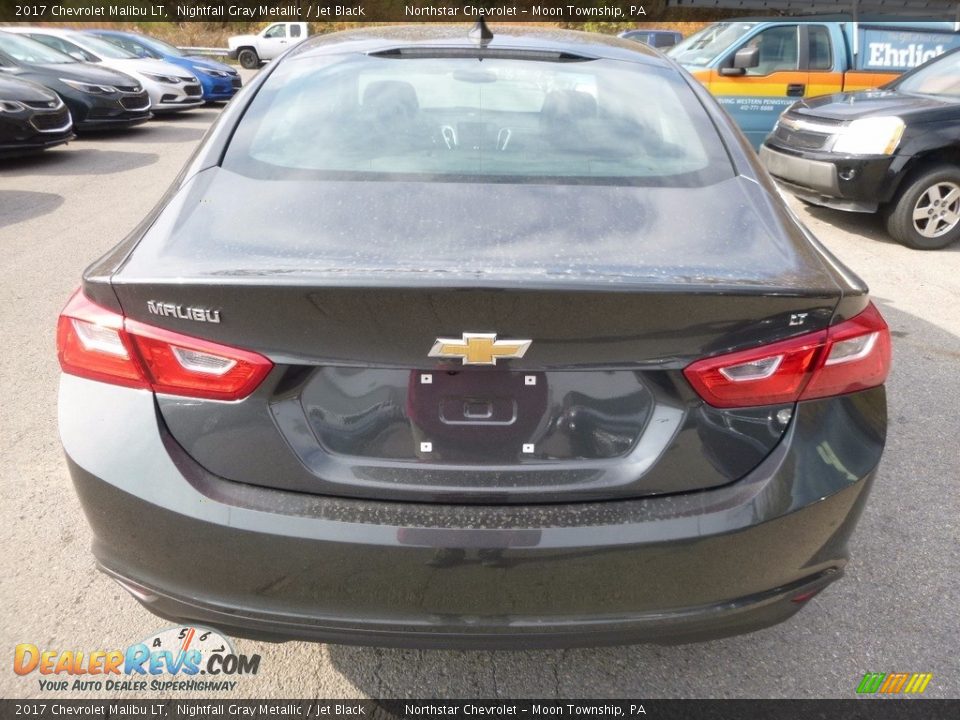 2017 Chevrolet Malibu LT Nightfall Gray Metallic / Jet Black Photo #6