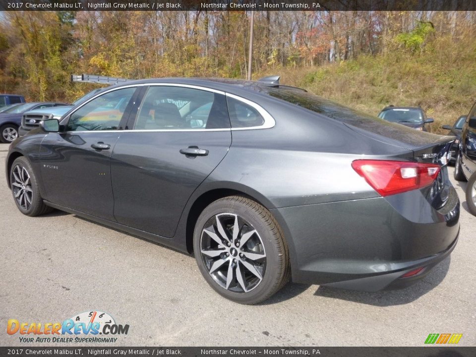 2017 Chevrolet Malibu LT Nightfall Gray Metallic / Jet Black Photo #7