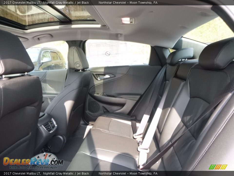 2017 Chevrolet Malibu LT Nightfall Gray Metallic / Jet Black Photo #11
