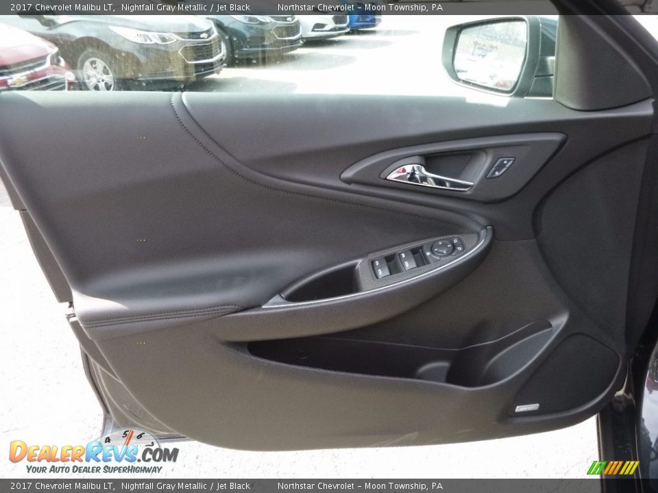 2017 Chevrolet Malibu LT Nightfall Gray Metallic / Jet Black Photo #13