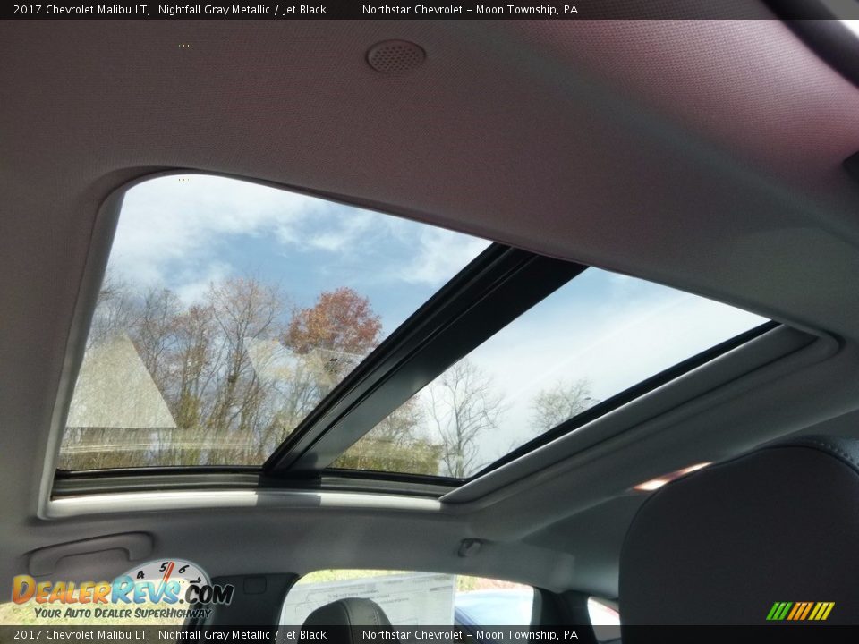 2017 Chevrolet Malibu LT Nightfall Gray Metallic / Jet Black Photo #15