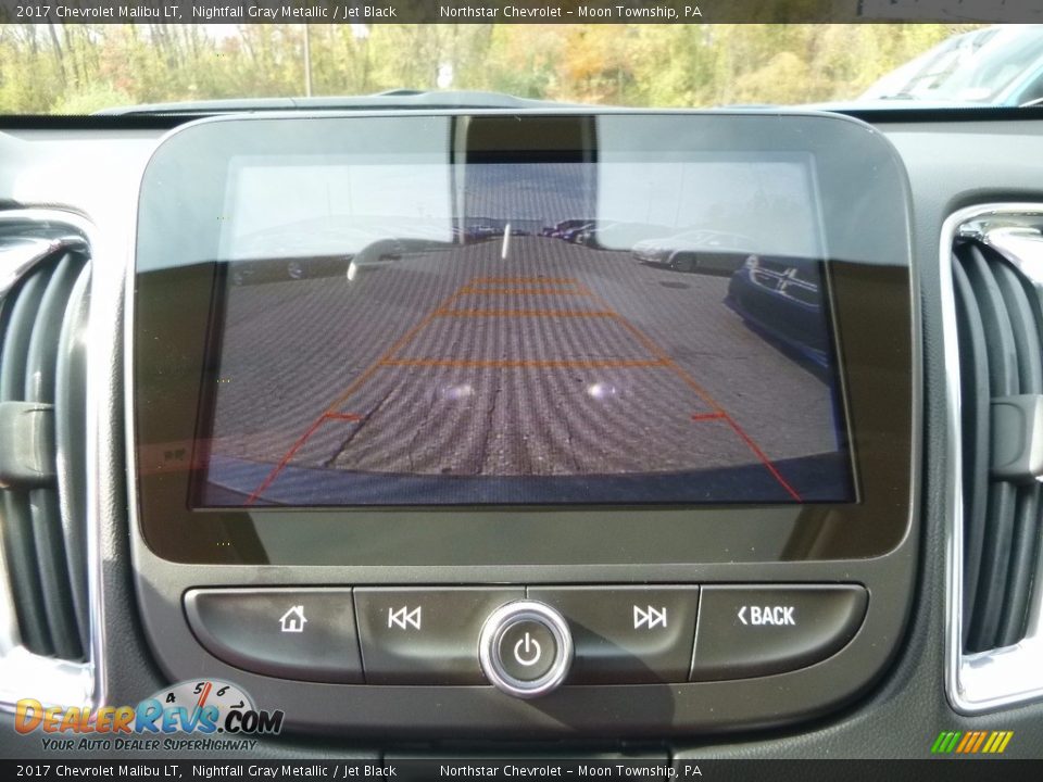 2017 Chevrolet Malibu LT Nightfall Gray Metallic / Jet Black Photo #17