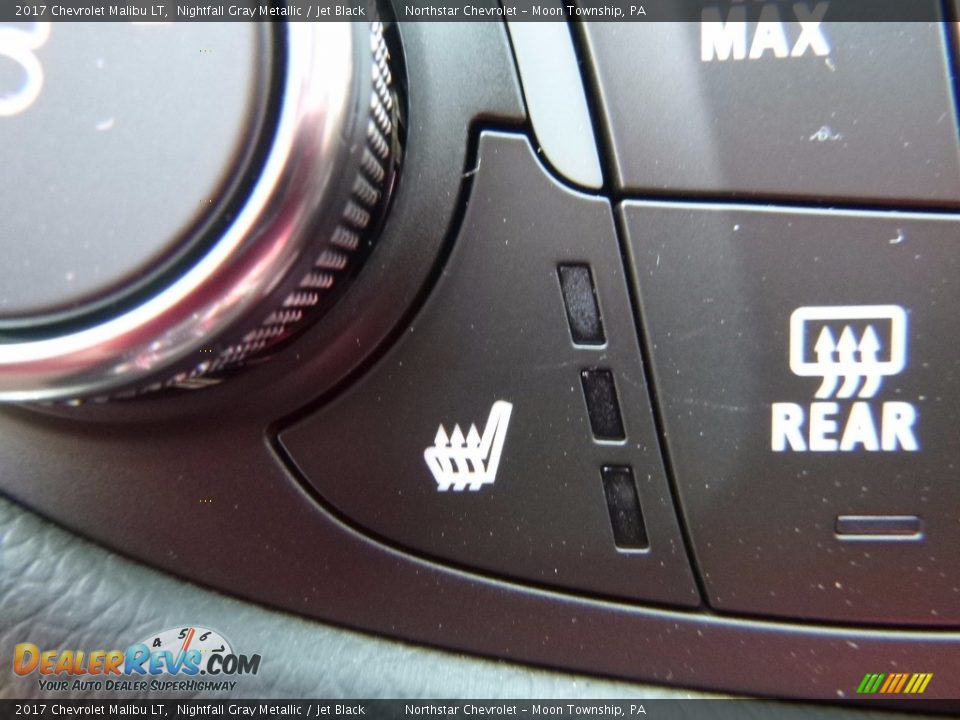 2017 Chevrolet Malibu LT Nightfall Gray Metallic / Jet Black Photo #18