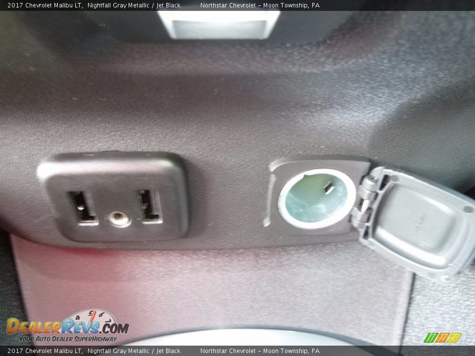 2017 Chevrolet Malibu LT Nightfall Gray Metallic / Jet Black Photo #19