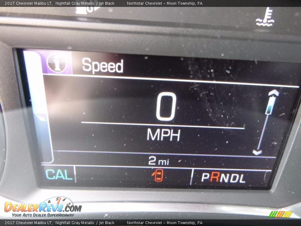 2017 Chevrolet Malibu LT Nightfall Gray Metallic / Jet Black Photo #20