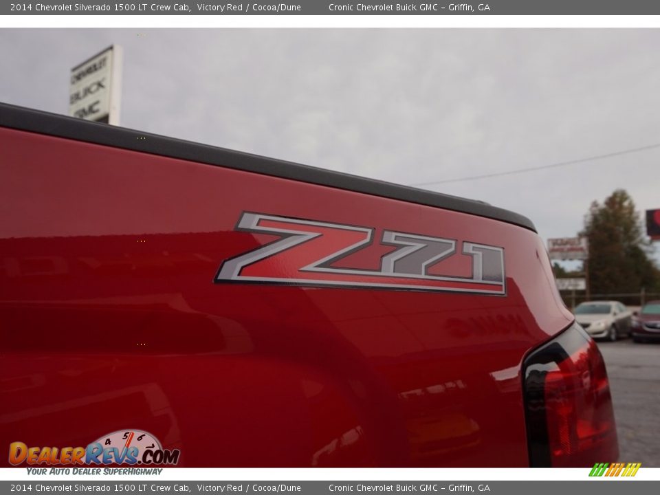 2014 Chevrolet Silverado 1500 LT Crew Cab Victory Red / Cocoa/Dune Photo #13