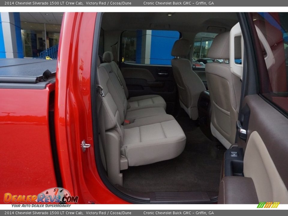 2014 Chevrolet Silverado 1500 LT Crew Cab Victory Red / Cocoa/Dune Photo #15