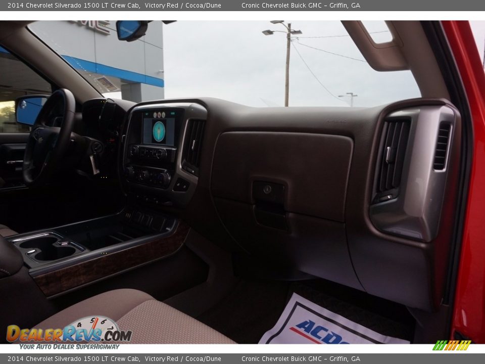 2014 Chevrolet Silverado 1500 LT Crew Cab Victory Red / Cocoa/Dune Photo #17