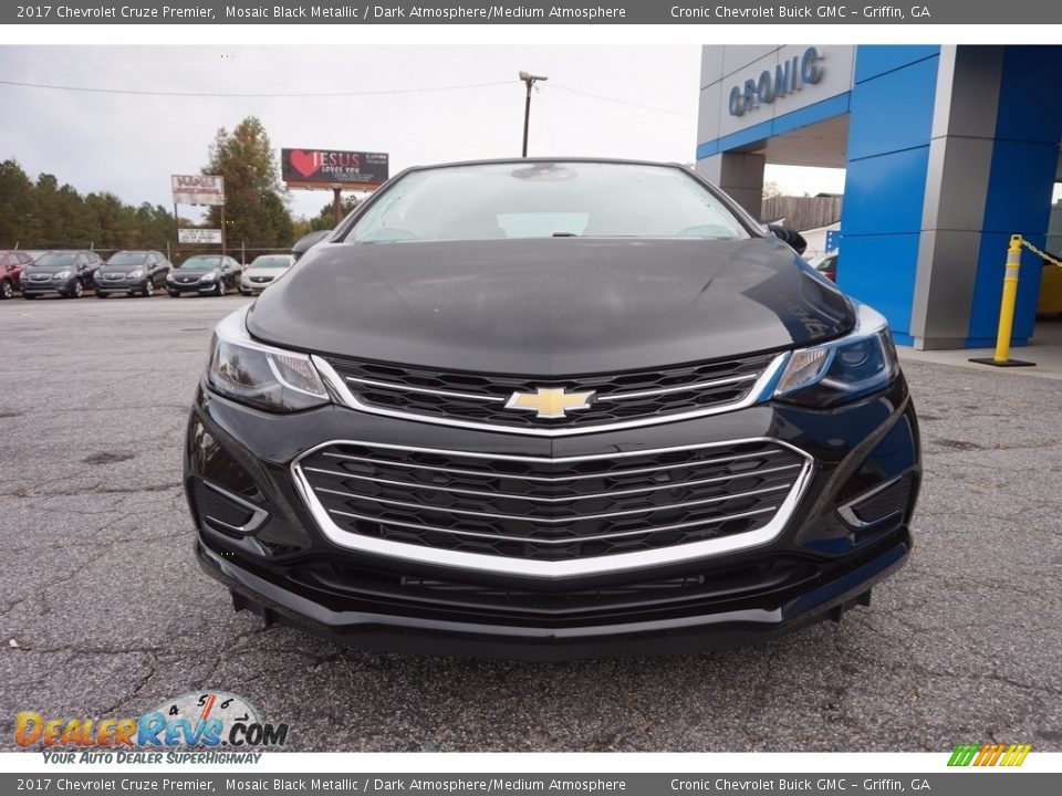 2017 Chevrolet Cruze Premier Mosaic Black Metallic / Dark Atmosphere/Medium Atmosphere Photo #2