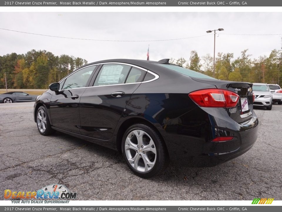 2017 Chevrolet Cruze Premier Mosaic Black Metallic / Dark Atmosphere/Medium Atmosphere Photo #5