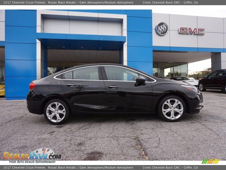 2017 Chevrolet Cruze Premier Mosaic Black Metallic / Dark Atmosphere/Medium Atmosphere Photo #8