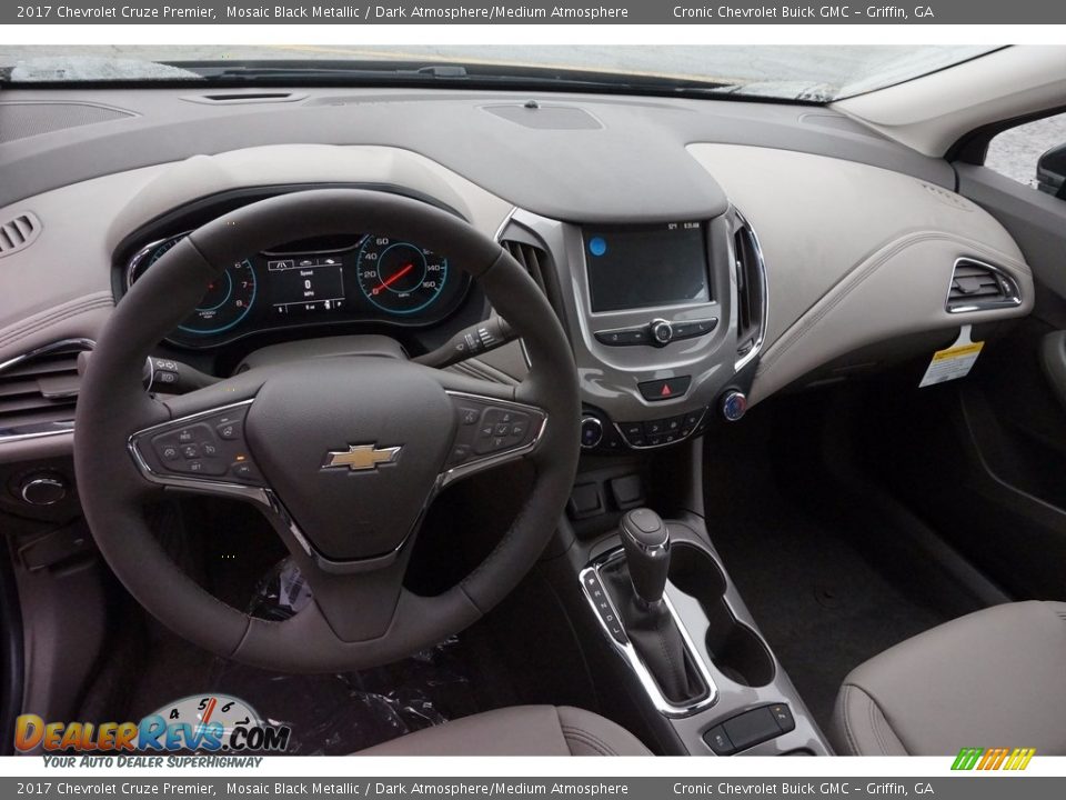 2017 Chevrolet Cruze Premier Mosaic Black Metallic / Dark Atmosphere/Medium Atmosphere Photo #10