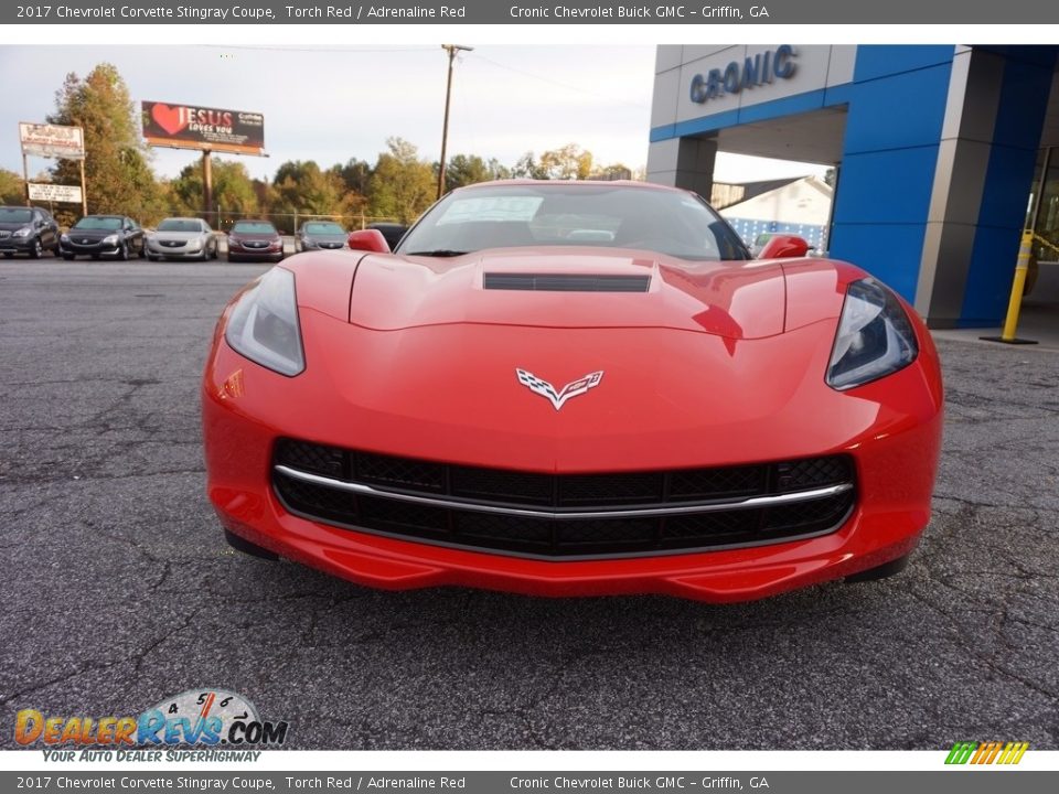 2017 Chevrolet Corvette Stingray Coupe Torch Red / Adrenaline Red Photo #2
