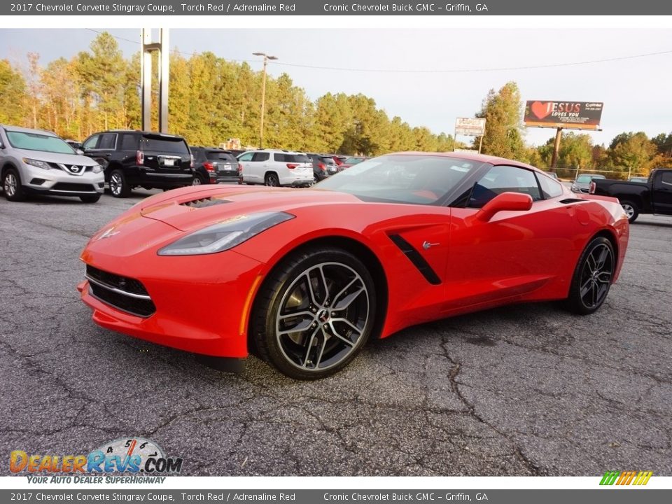 2017 Chevrolet Corvette Stingray Coupe Torch Red / Adrenaline Red Photo #3