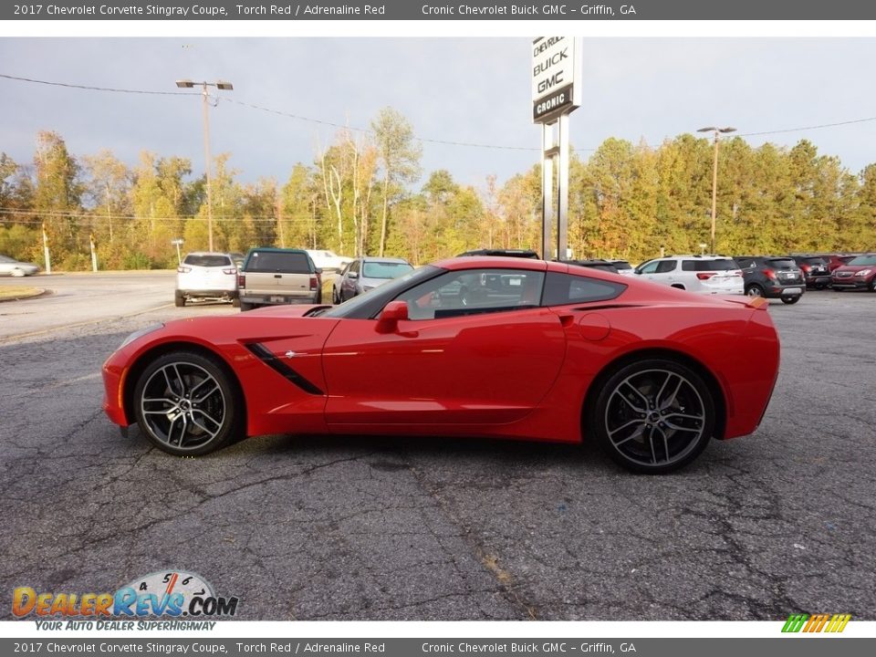 2017 Chevrolet Corvette Stingray Coupe Torch Red / Adrenaline Red Photo #4