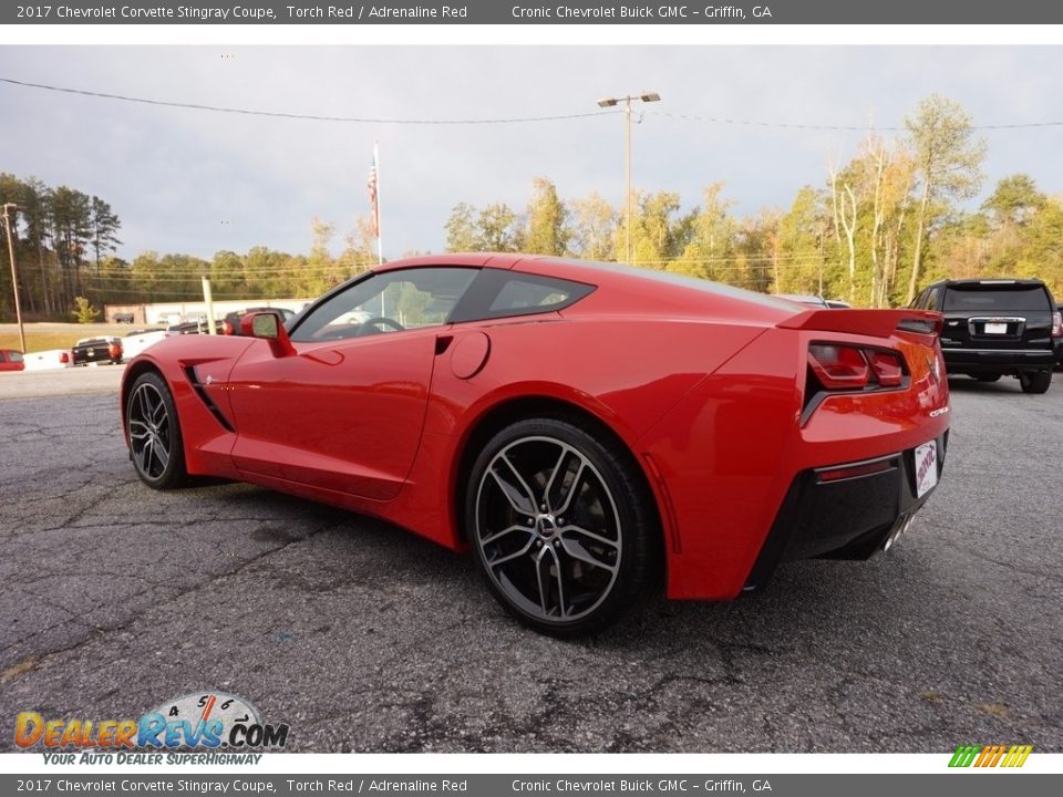 2017 Chevrolet Corvette Stingray Coupe Torch Red / Adrenaline Red Photo #5