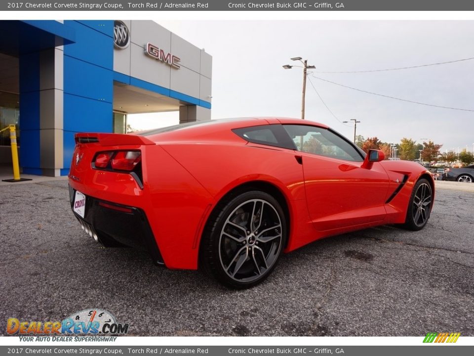 2017 Chevrolet Corvette Stingray Coupe Torch Red / Adrenaline Red Photo #7
