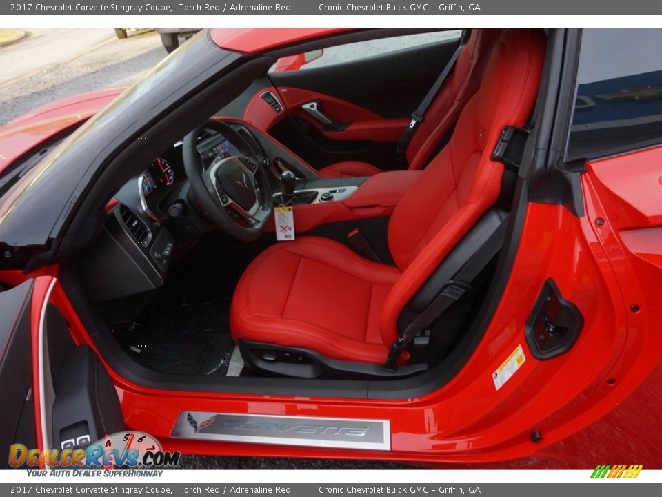 2017 Chevrolet Corvette Stingray Coupe Torch Red / Adrenaline Red Photo #9