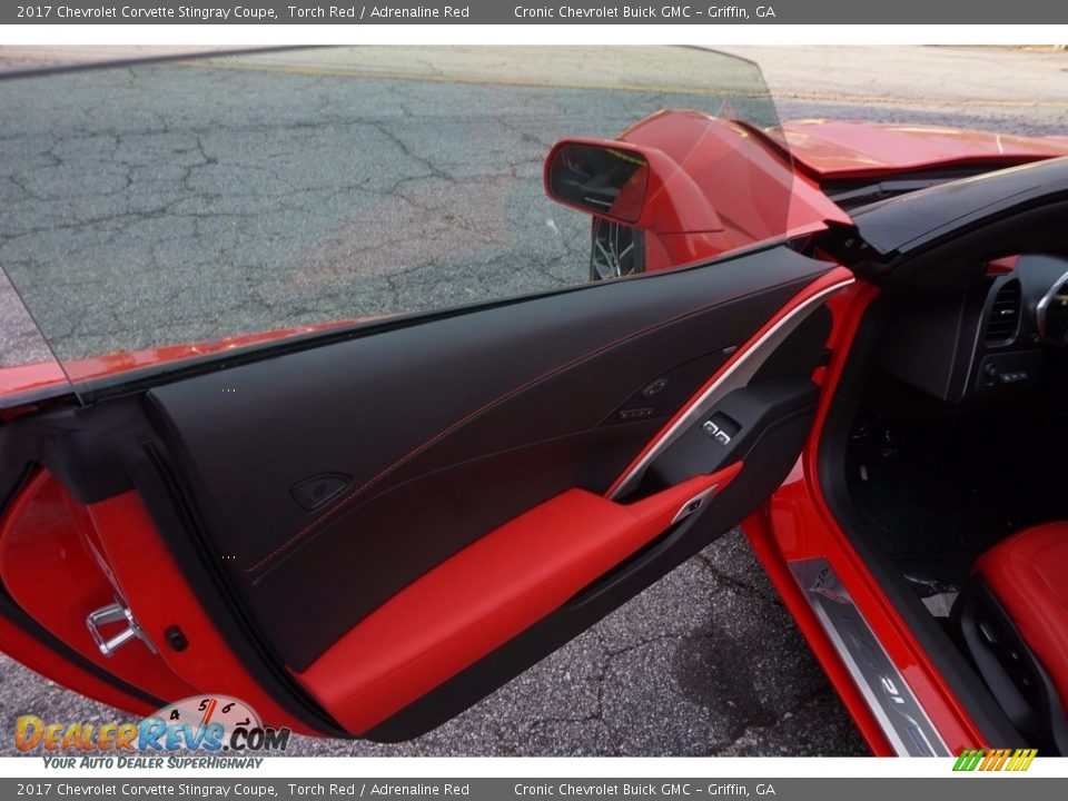 2017 Chevrolet Corvette Stingray Coupe Torch Red / Adrenaline Red Photo #11