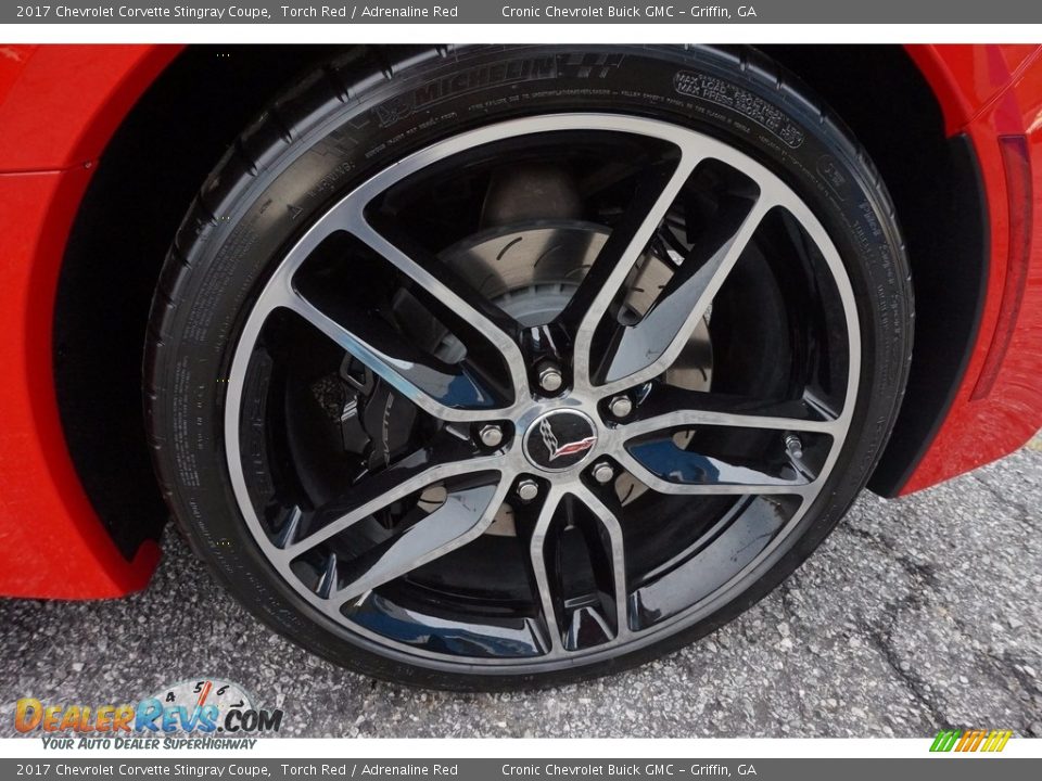 2017 Chevrolet Corvette Stingray Coupe Torch Red / Adrenaline Red Photo #12