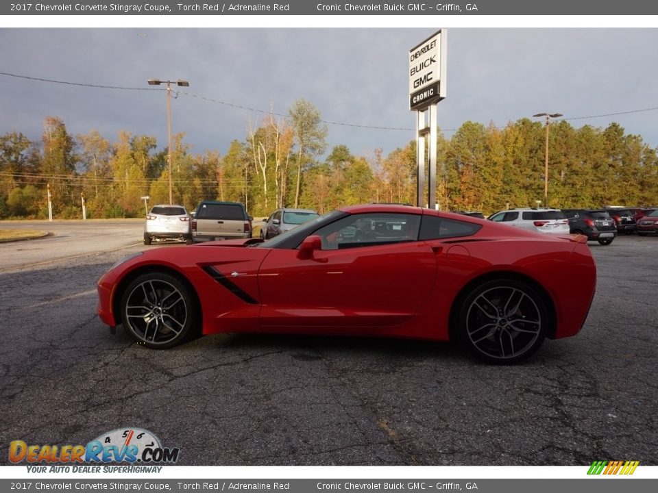 2017 Chevrolet Corvette Stingray Coupe Torch Red / Adrenaline Red Photo #13