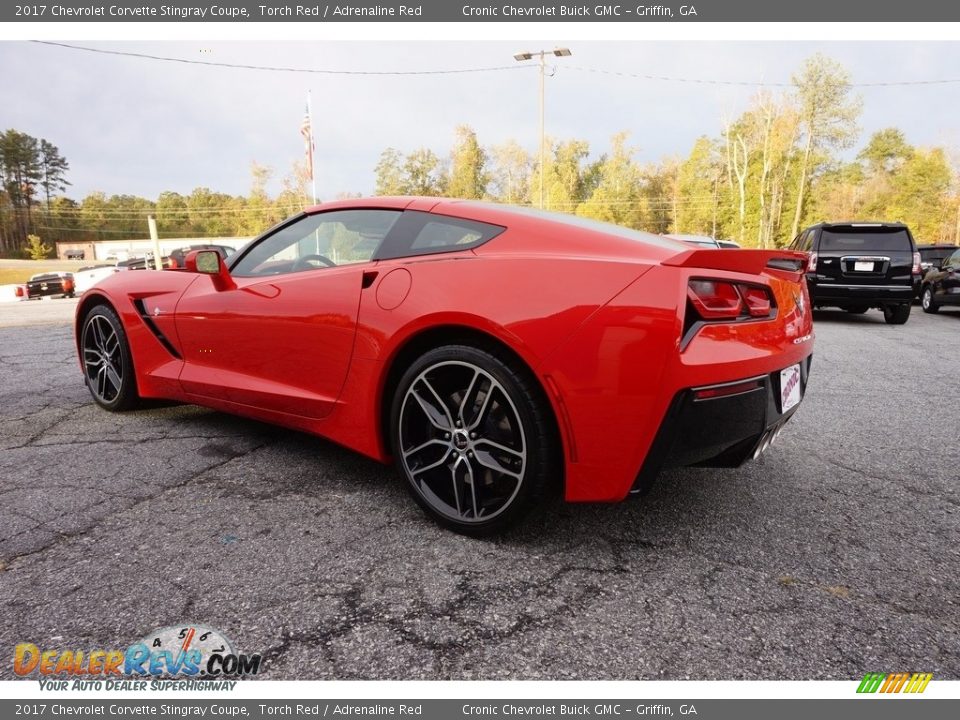 2017 Chevrolet Corvette Stingray Coupe Torch Red / Adrenaline Red Photo #14