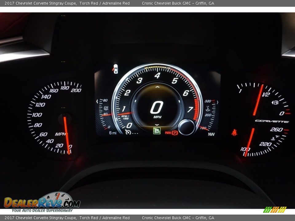 2017 Chevrolet Corvette Stingray Coupe Torch Red / Adrenaline Red Photo #16