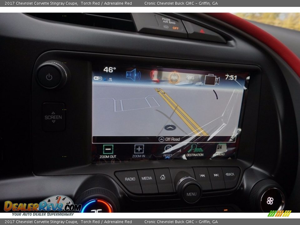 2017 Chevrolet Corvette Stingray Coupe Torch Red / Adrenaline Red Photo #18