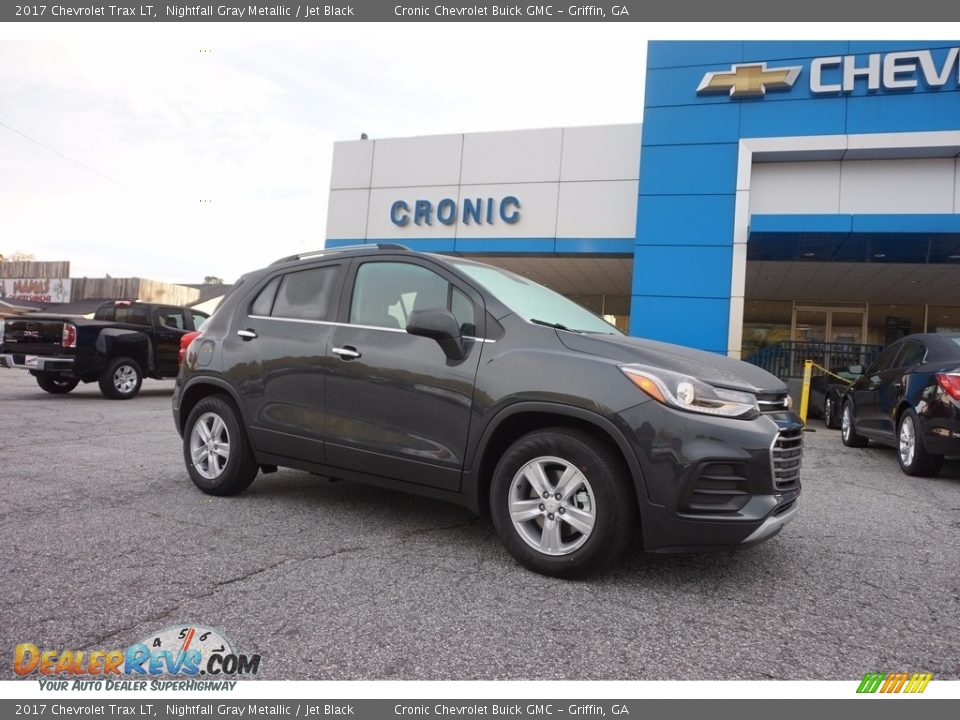 2017 Chevrolet Trax LT Nightfall Gray Metallic / Jet Black Photo #1