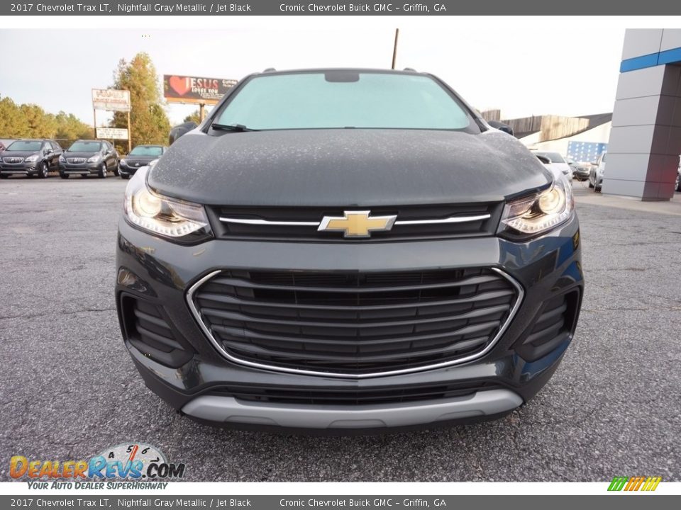 2017 Chevrolet Trax LT Nightfall Gray Metallic / Jet Black Photo #2