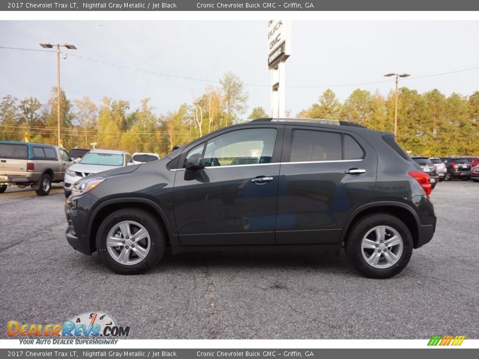 2017 Chevrolet Trax LT Nightfall Gray Metallic / Jet Black Photo #4