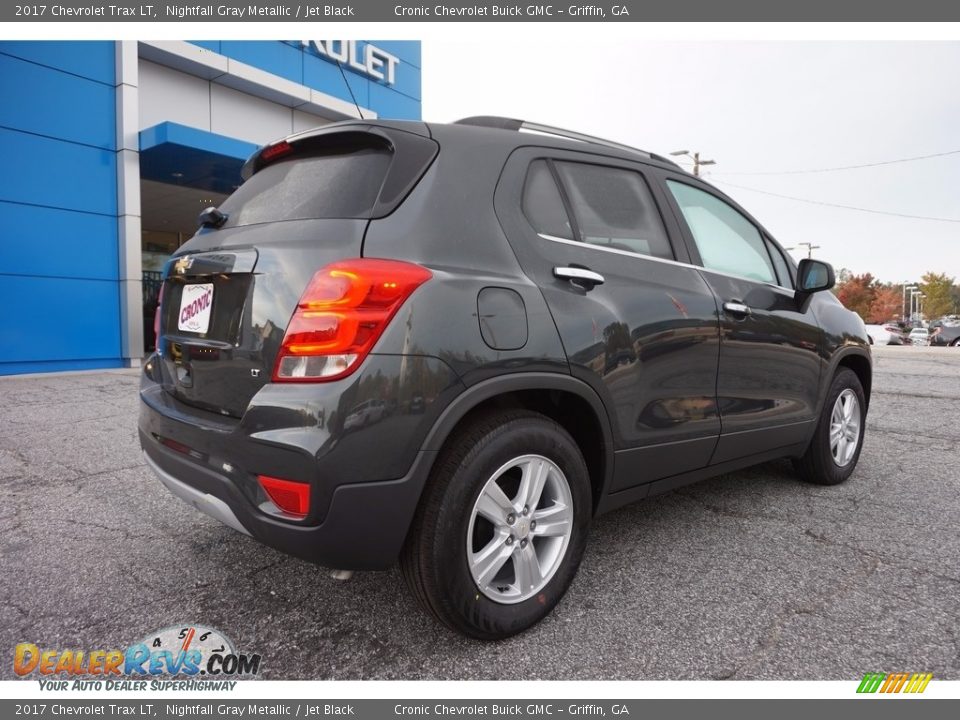 2017 Chevrolet Trax LT Nightfall Gray Metallic / Jet Black Photo #7
