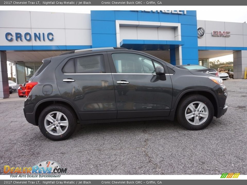 2017 Chevrolet Trax LT Nightfall Gray Metallic / Jet Black Photo #8