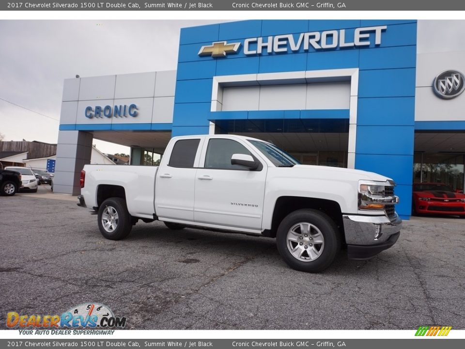 2017 Chevrolet Silverado 1500 LT Double Cab Summit White / Jet Black Photo #1
