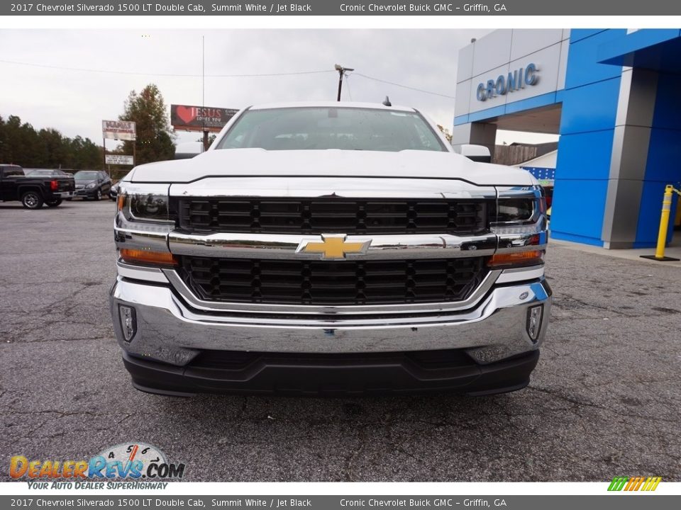 2017 Chevrolet Silverado 1500 LT Double Cab Summit White / Jet Black Photo #2